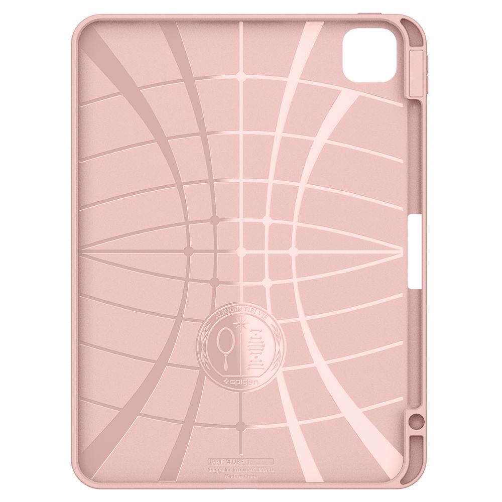 Spigen Urban Fit dėklas, skirtas iPad Pro 11" 5 / 6 / 2024-2025 - rožinė