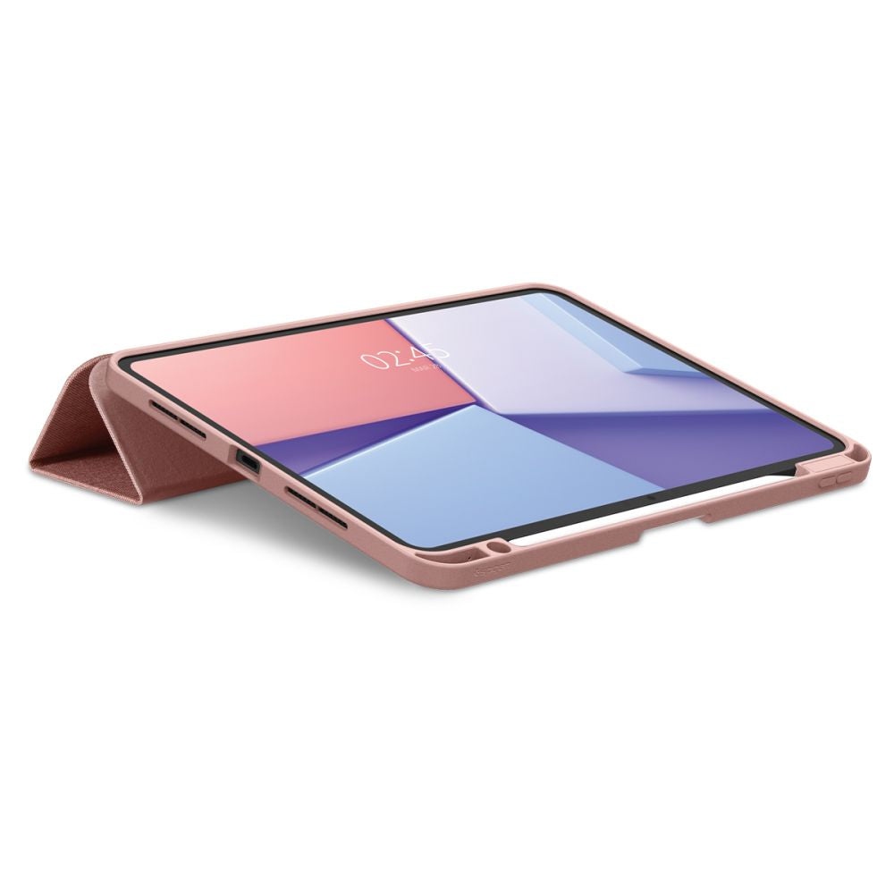 Spigen Urban Fit dėklas, skirtas iPad Pro 11" 5 / 6 / 2024-2025 - rožinė