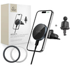 Tech-Protect automobilinis magnetinis MagSafe laikiklis mm15W-V5 oro grotelėms/CD lizdui - juodas -- Cell phone holders