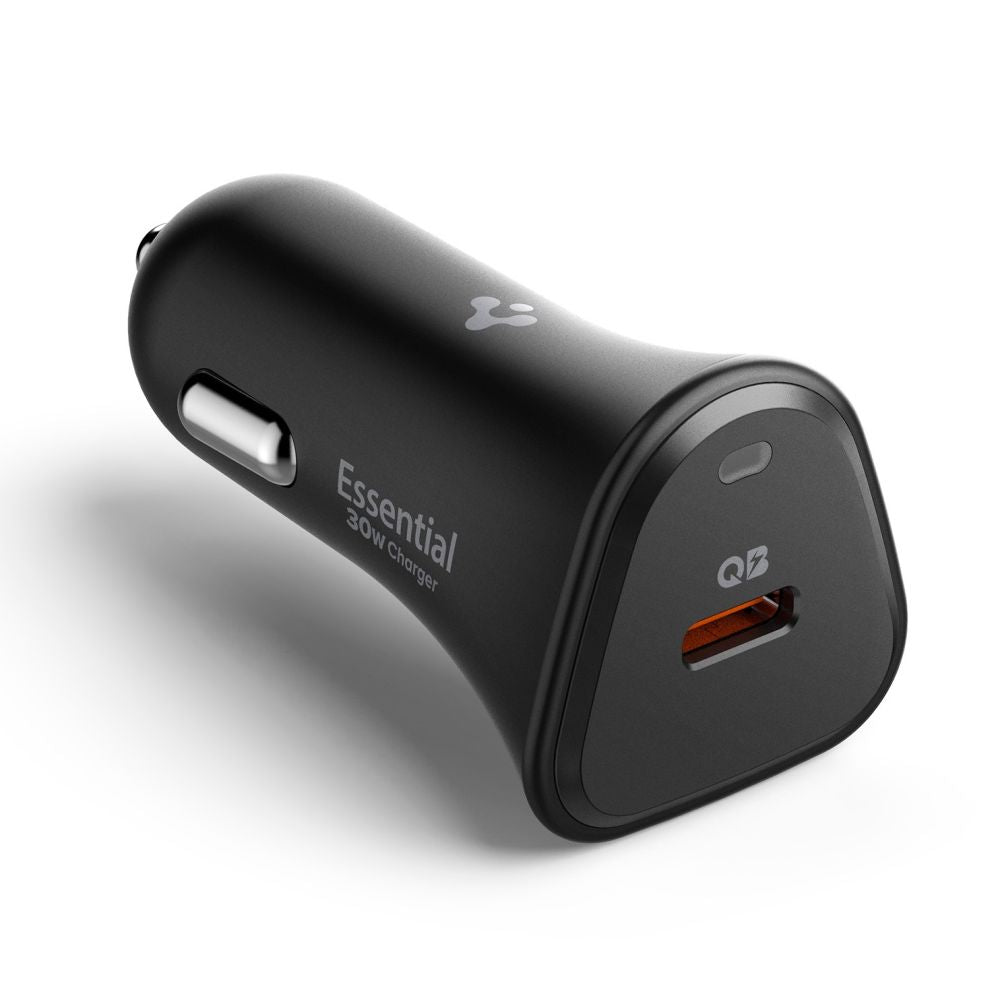 Spigen automobilinis įkroviklis Essential EV301 30W - juodas