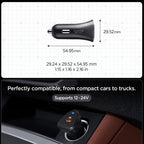Spigen automobilinis įkroviklis Essential EV301 30W - juodas