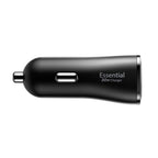 Spigen automobilinis įkroviklis Essential EV302 30W 2 jungčių USB-A - juodas