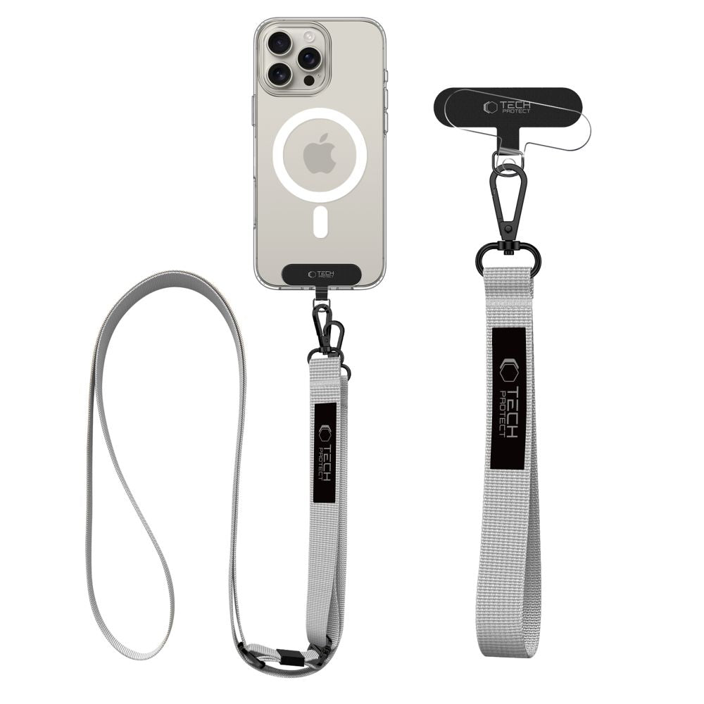 Tech-Protect C6S ilgas diržas telefonui – pilkas -- Other phone accessories