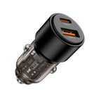 Tech-Protect automobilinis įkroviklis CC03 95W 2 jungčių USB-A / USB-C - juodas -- Cell phone chargers