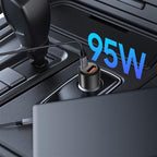 Tech-Protect automobilinis įkroviklis CC03 95W 2 jungčių USB-A / USB-C - juodas -- Cell phone chargers