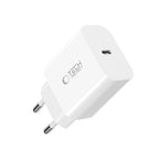 Tech-Protect sieninis įkroviklis NC20W su 100 cm USB-C / Lightning laidu - baltas -- Cell phone chargers