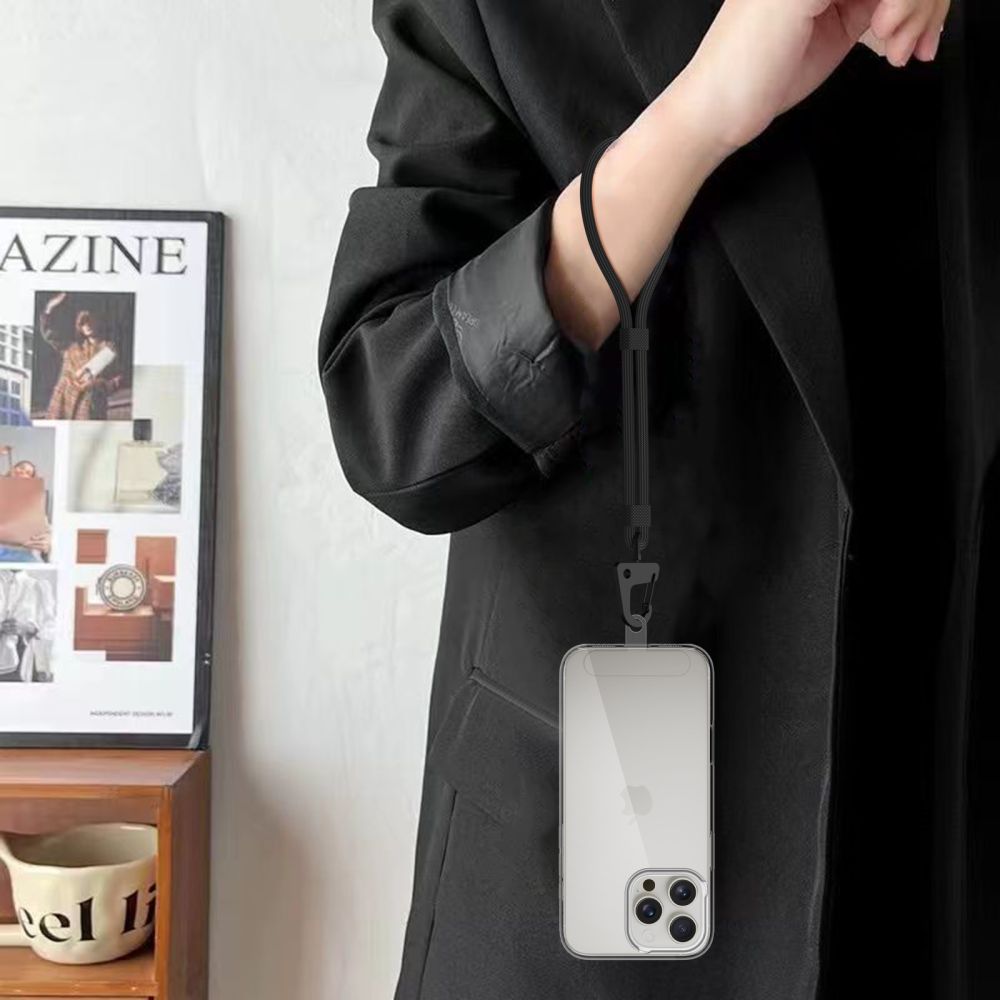Tech-Protect C8S pavadėlis – juodas -- Other phone accessories