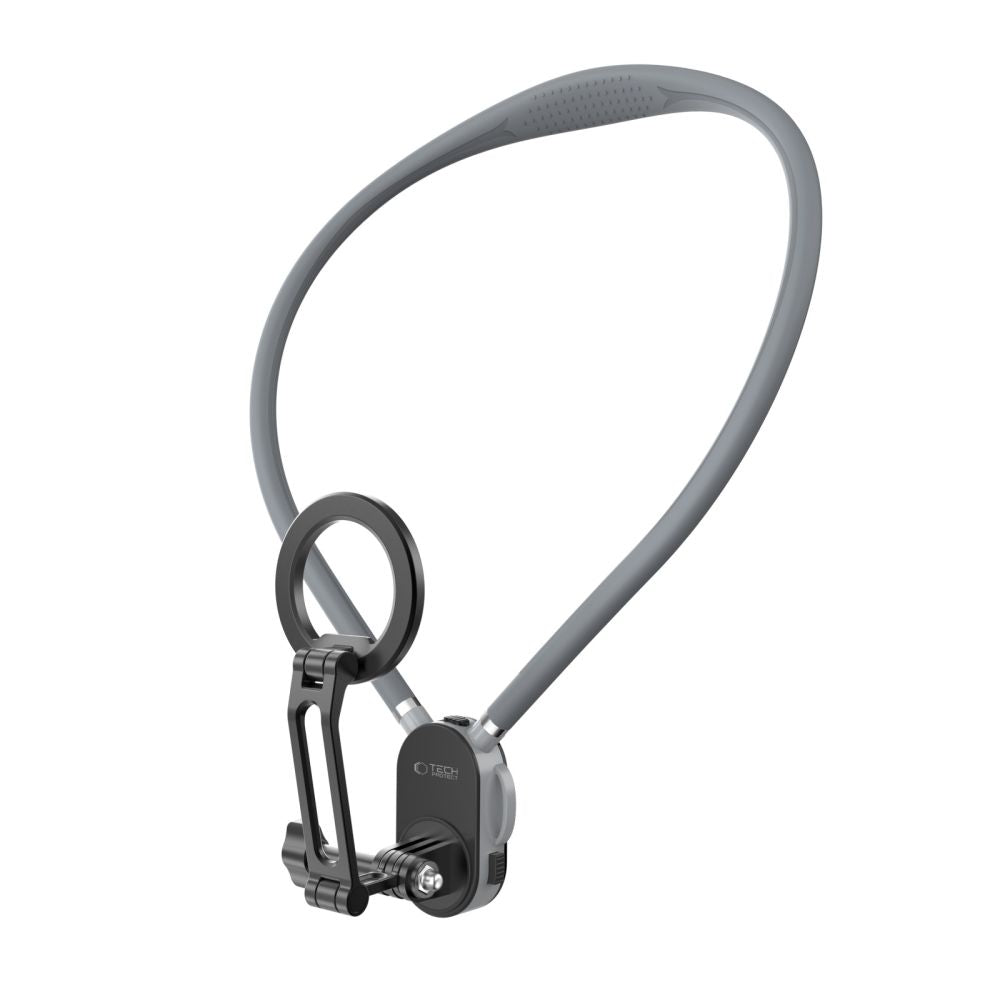Tech-Protect AC200 magnetinis MagSafe laikiklis telefonui, GoPro, DJI - pilkas -- Cell phone holders