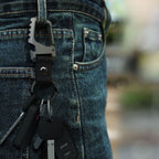 Tech-Protect Slidelock raktų pakabukas – juodos ir pilkos spalvos -- Other phone accessories