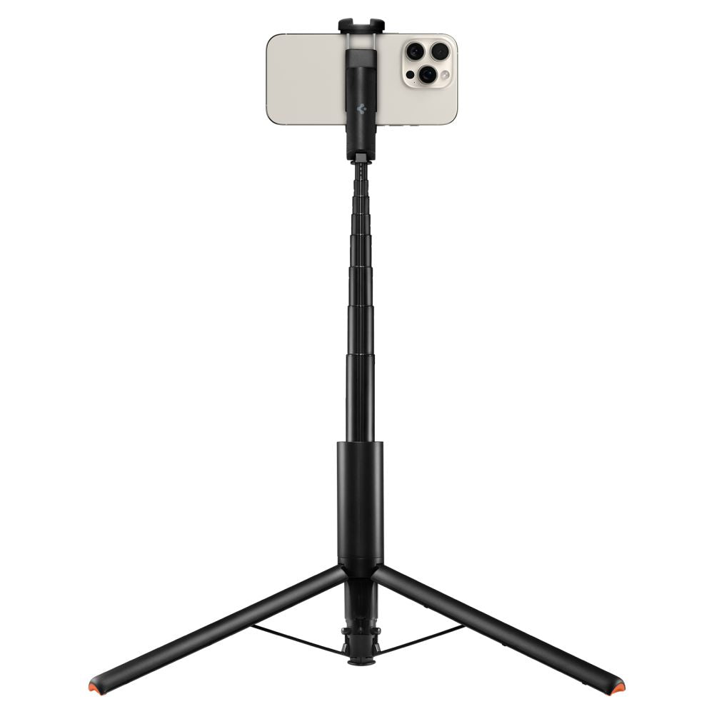 Spigen S541W Bluetooth Selfie Lazdelė – Juoda -- Selfie Sticks & Tripods
