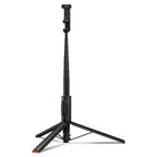 Spigen S541W Bluetooth Selfie Lazdelė – Juoda -- Selfie Sticks & Tripods