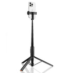 Spigen S541W Bluetooth Selfie Lazdelė – Juoda -- Selfie Sticks & Tripods