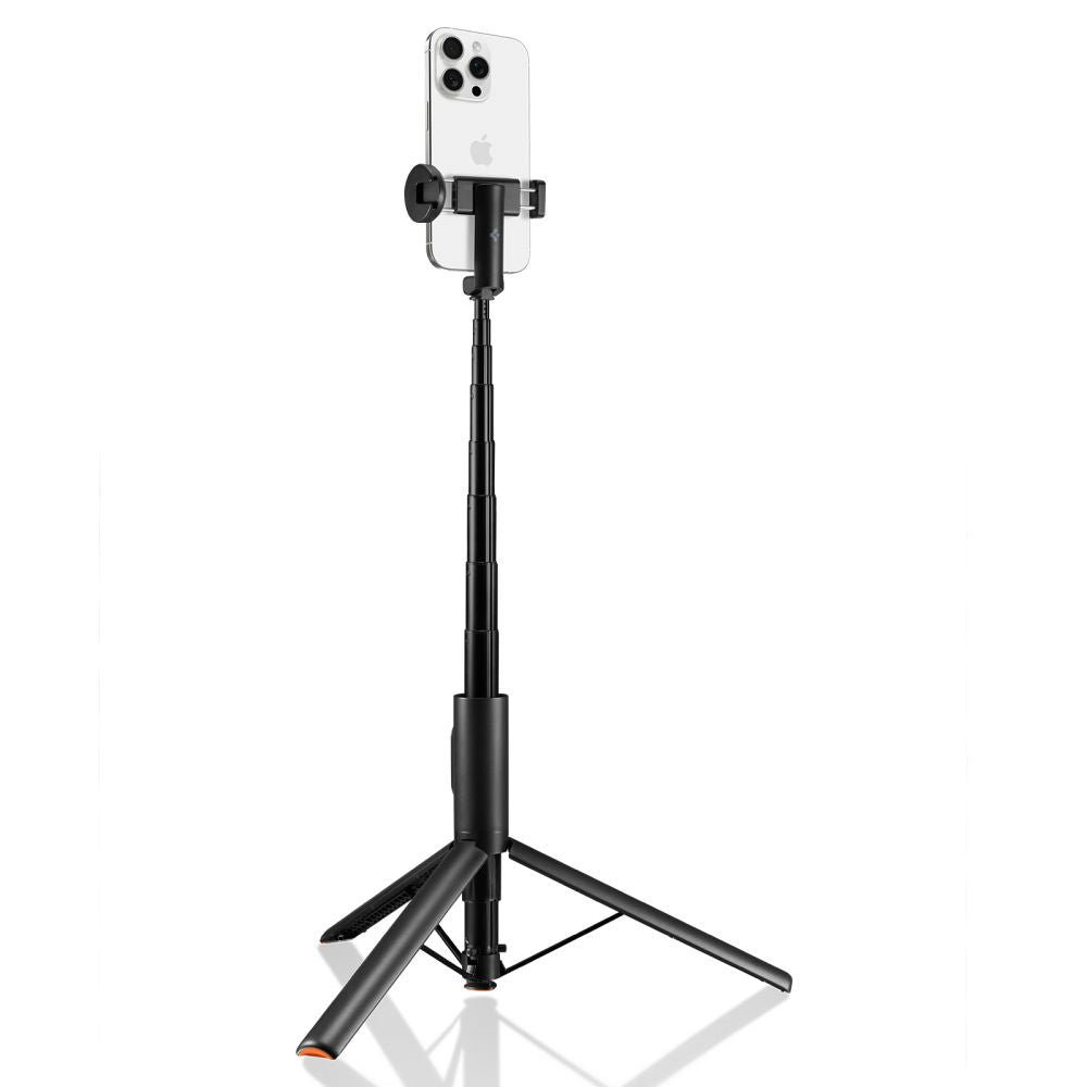 Spigen S541W Bluetooth Selfie Lazdelė – Juoda -- Selfie Sticks & Tripods