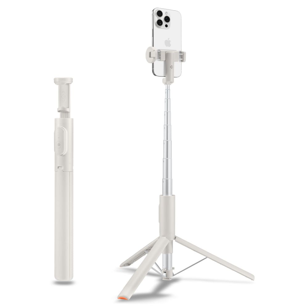 Spigen S541W Bluetooth Selfie Lazdelė – Balta -- Selfie Sticks & Tripods