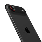 Spigen Optik Pro L-Series 2 vnt. objektyvo stikliukai iPhone Air – juodi/raudoni