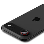 Spigen Optik Pro L-Series 2 vnt. objektyvo stikliukai iPhone Air – juodi/raudoni