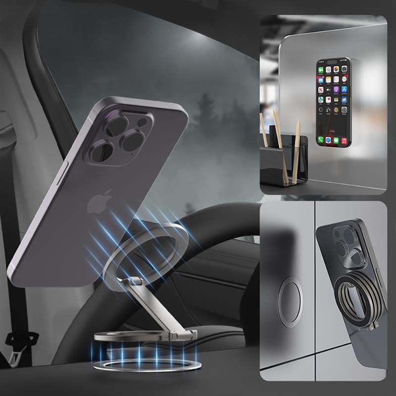 Tech-Protect mmR400 magnetinis MagSafe laikiklis - juodas -- Cell phone holders