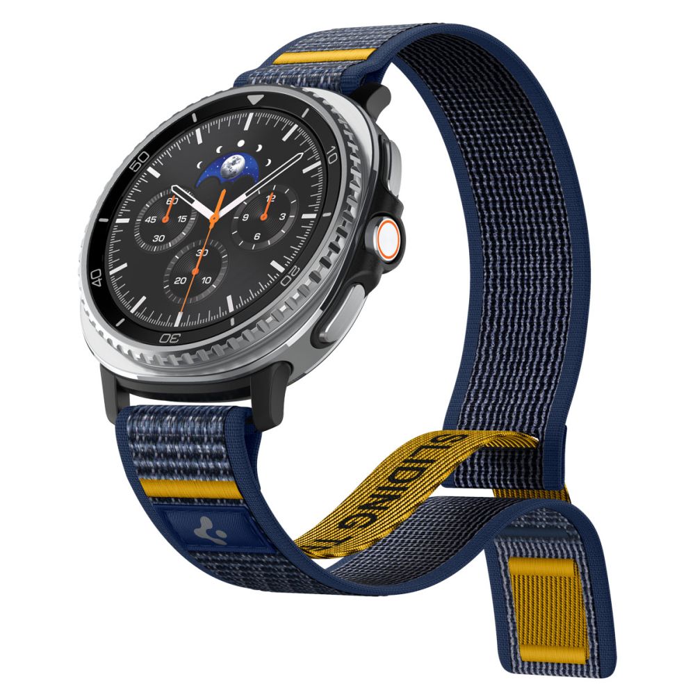 Spigen Athlex oro dirželis, skirtas Samsung Galaxy Watch 40/44/46 mm – tamsiai mėlynas