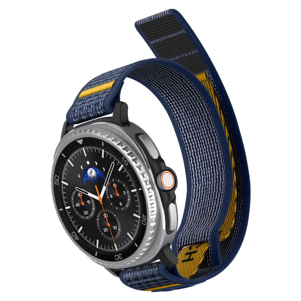 Spigen Athlex oro dirželis, skirtas Samsung Galaxy Watch 40/44/46 mm – tamsiai mėlynas