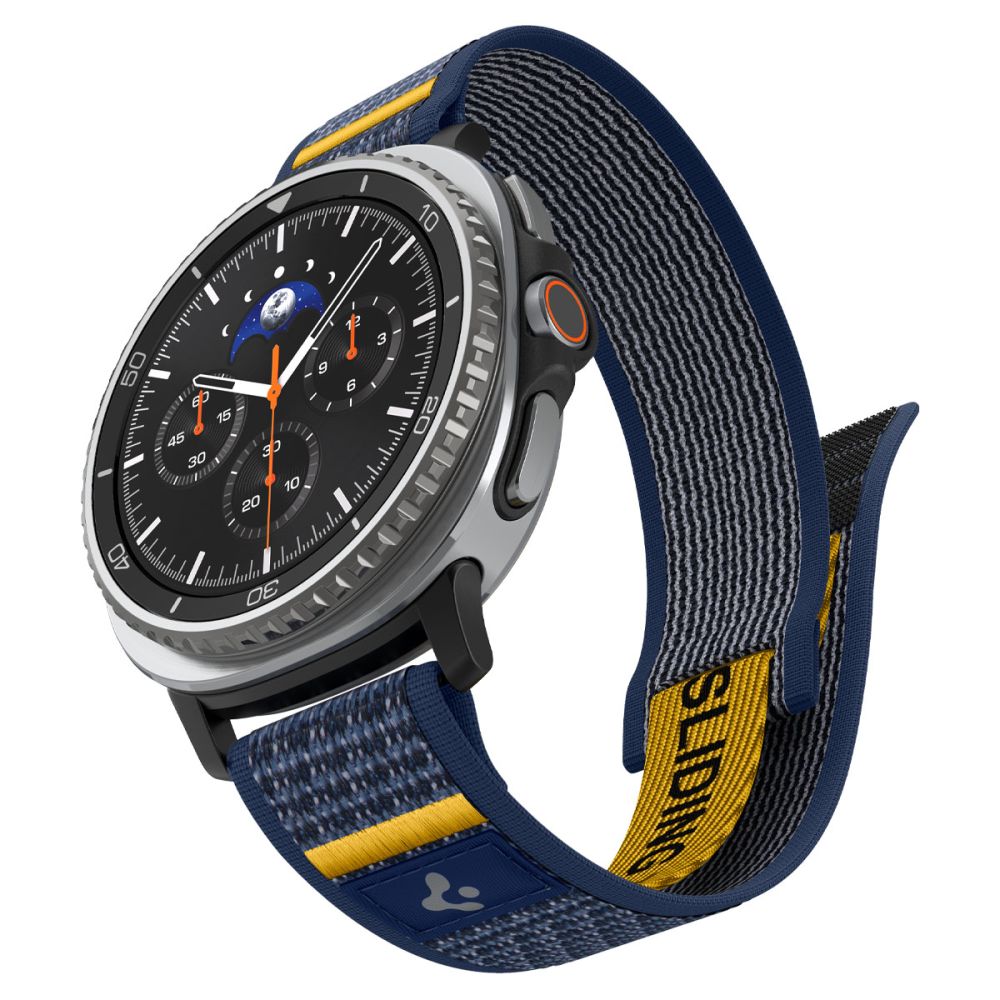 Spigen Athlex oro dirželis, skirtas Samsung Galaxy Watch 40/44/46 mm – tamsiai mėlynas