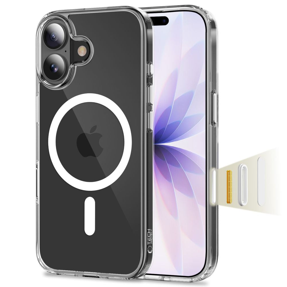 Tech-Protect Flexair MagSafe dėklas iPhone 17 – skaidrus -- iPhone 17
