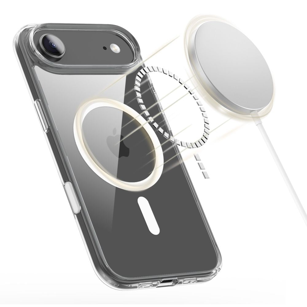 Tech-Protect Flexair Hybrid CC MagSafe dėklas iPhone Air – skaidrus -- iPhone 17 Air