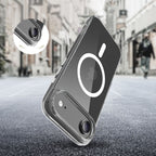 Tech-Protect Flexair Hybrid CC MagSafe dėklas iPhone Air – skaidrus -- iPhone 17 Air
