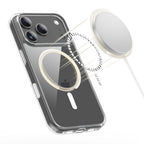 Skaidrus MagSafe dėklas iPhone 17 Pro „Tech-Protect Flexair“ -- iPhone 17 Pro