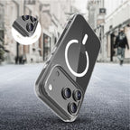 Tech-Protect MagSafe dėklas iPhone 17 Pro Max – skaidrus -- iPhone 17 Pro Max