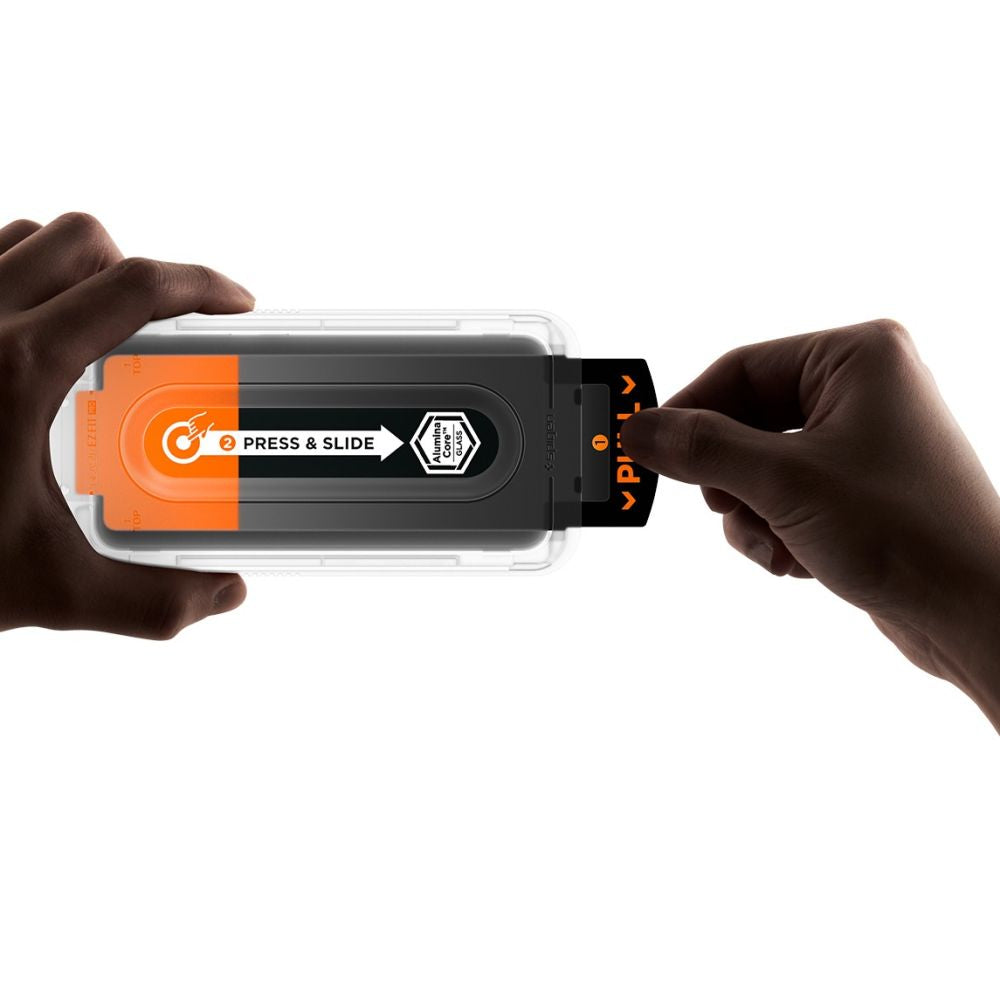 Spigen EZ Fit Pro grūdintas stiklas Galaxy S25 FE (2 vnt.)
