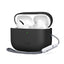 Tech-Protect silikoninis dėklas AirPods Pro 3 – juodas -- AirPods Pro 3