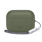 Tech-Protect silikoninis dėklas AirPods Pro 3 – žalias -- AirPods Pro 3