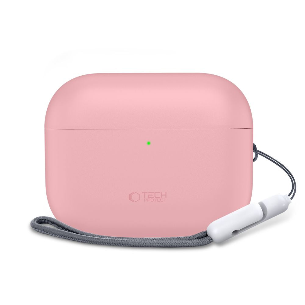 Tech-Protect silikoninis dėklas AirPods Pro 3 – rožinis -- AirPods Pro 3