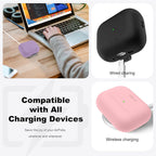 Tech-Protect silikoninis dėklas AirPods Pro 3 – rožinis -- AirPods Pro 3