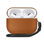 Tech-Protect NaturalFit odinis dėklas AirPods Pro 3 – rudas -- AirPods Pro 3