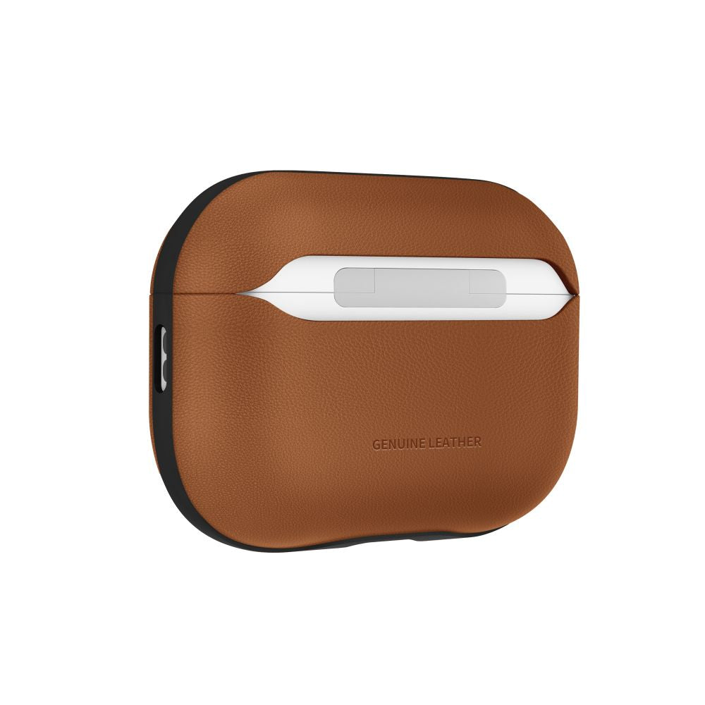 Tech-Protect NaturalFit odinis dėklas AirPods Pro 3 – rudas -- AirPods Pro 3