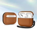 Tech-Protect NaturalFit odinis dėklas AirPods Pro 3 – rudas -- AirPods Pro 3