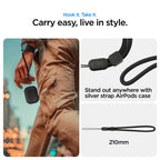 Tech-Protect NaturalFit odinis dėklas AirPods Pro 3 – juodas -- AirPods Pro 3