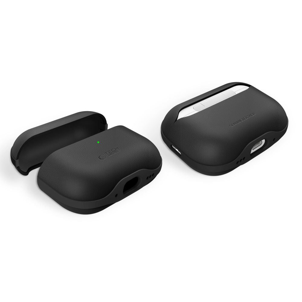 Tech-Protect NaturalFit odinis dėklas AirPods Pro 3 – juodas -- AirPods Pro 3