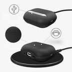 Tech-Protect NaturalFit odinis dėklas AirPods Pro 3 – juodas -- AirPods Pro 3