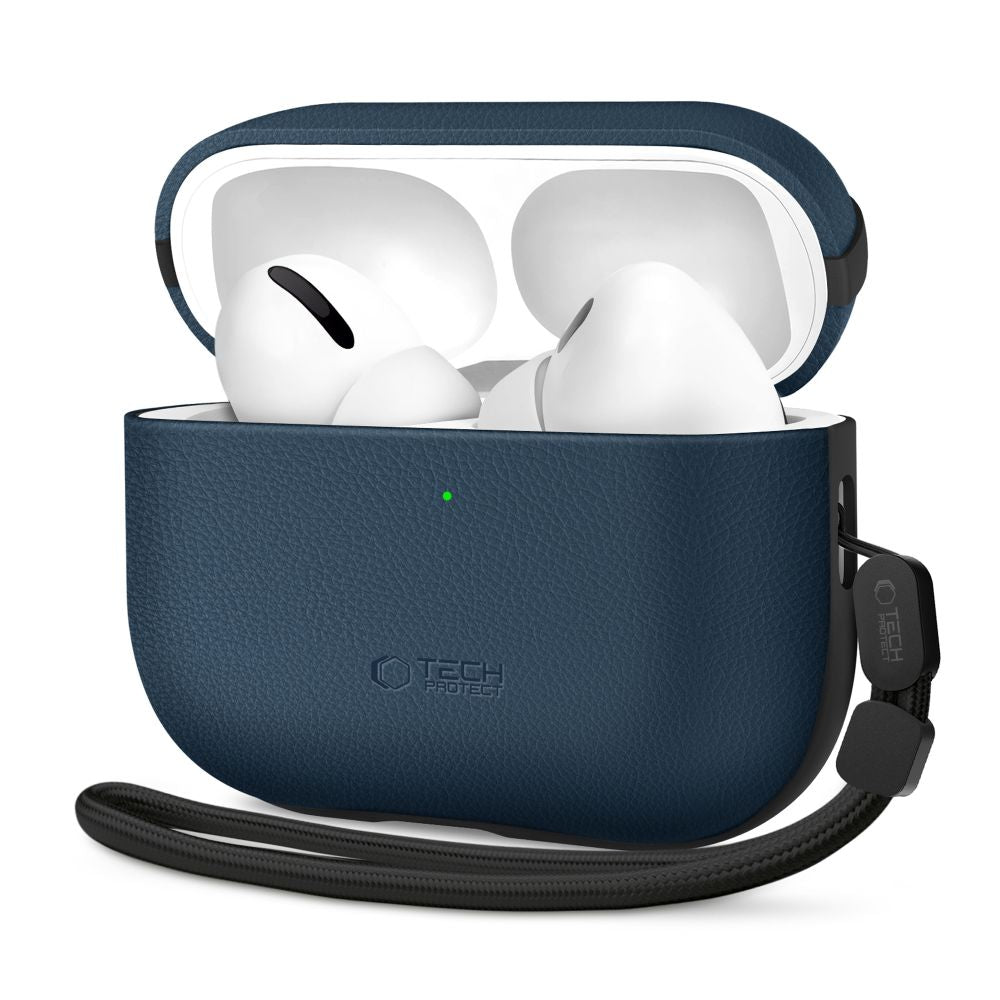 Odinis Tech-Protect dėklas AirPods Pro 3 – mėlynas -- AirPods Pro 3