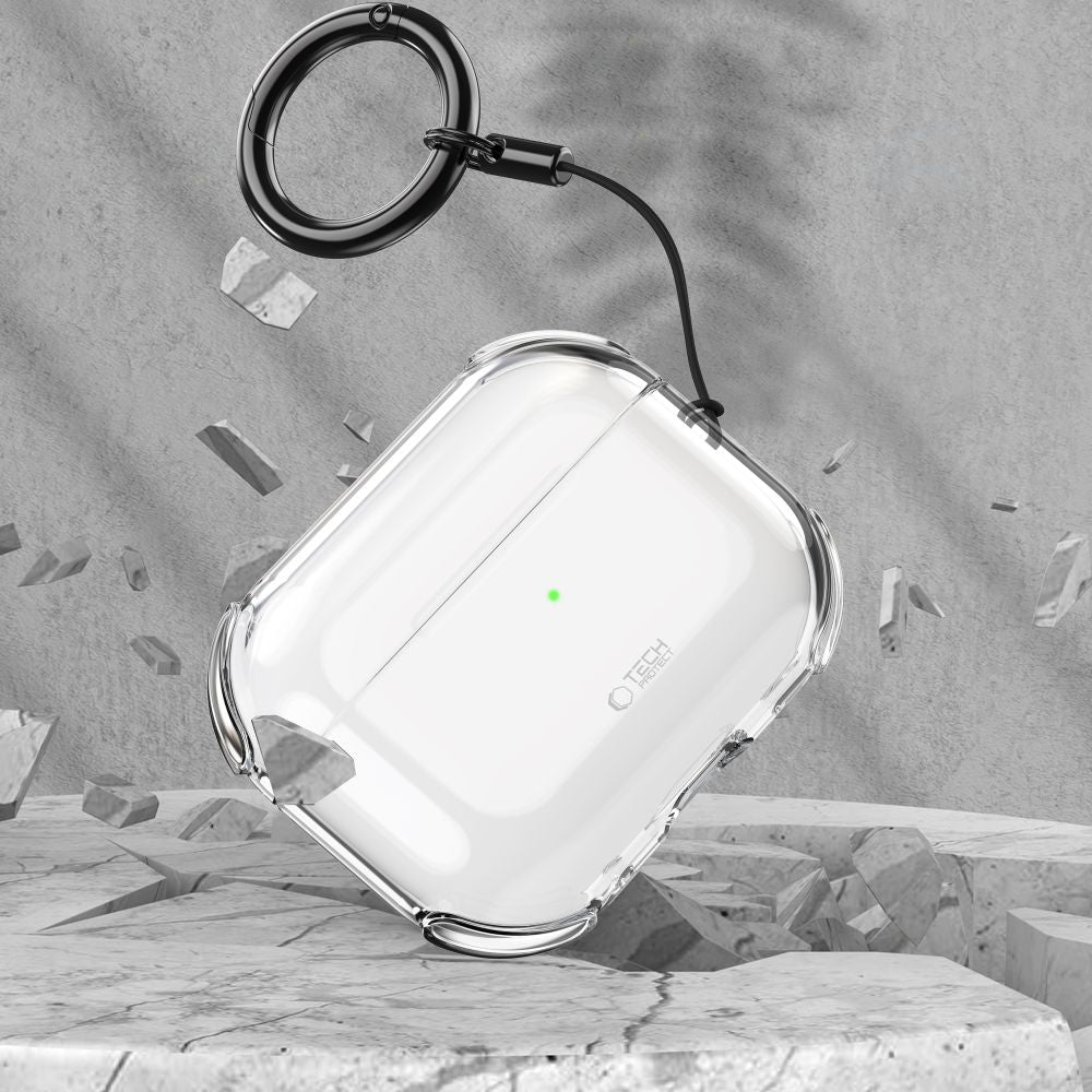 Tech-Protect Bounce dėklas AirPods Pro 3 – skaidrus -- AirPods Pro 3