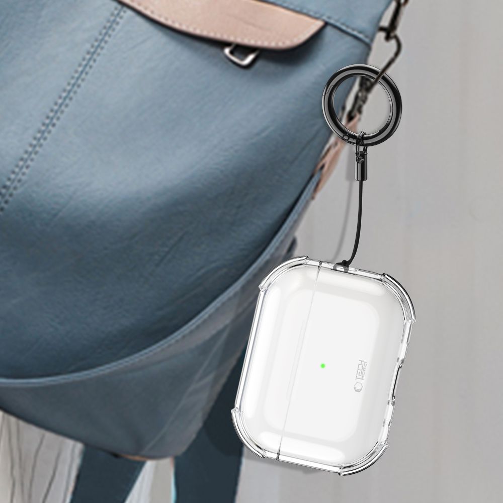 Tech-Protect Bounce dėklas AirPods Pro 3 – skaidrus -- AirPods Pro 3