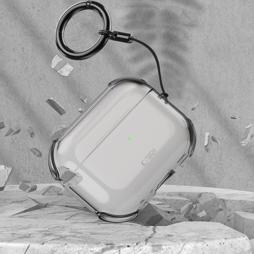 Tech-Protect Bounce dėklas AirPods Pro 3 – skaidrus -- AirPods Pro 3