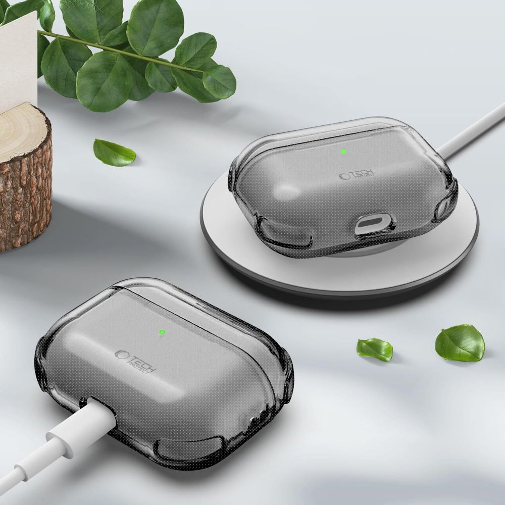 Tech-Protect Bounce dėklas AirPods Pro 3 – skaidrus -- AirPods Pro 3