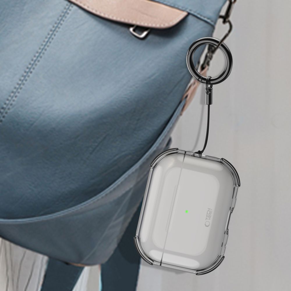 Tech-Protect Bounce dėklas AirPods Pro 3 – skaidrus -- AirPods Pro 3