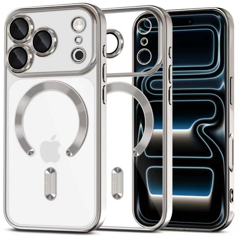 Tech-Protect MagFlex MagSafe dėklas iPhone 17 Pro – skaidrus -- iPhone 17 Pro
