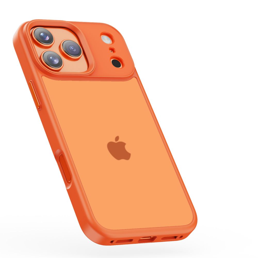 Tech-Protect MagMat dėklas iPhone 17 Pro Max – oranžinis -- iPhone 17 Pro Max