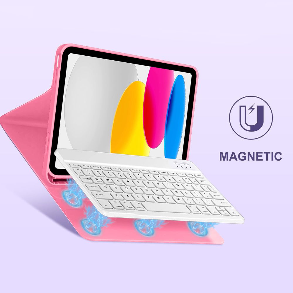 Tech-Protect SC rašiklio dėklas, skirtas iPad 10.9" 10 / 2022 / 11" 11 / 2025 - rožinė