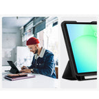 TechProtect SmartCase Pen dėklas Tab A9/A11 8.7 – juodas -- Samsung Galaxy Tab A9